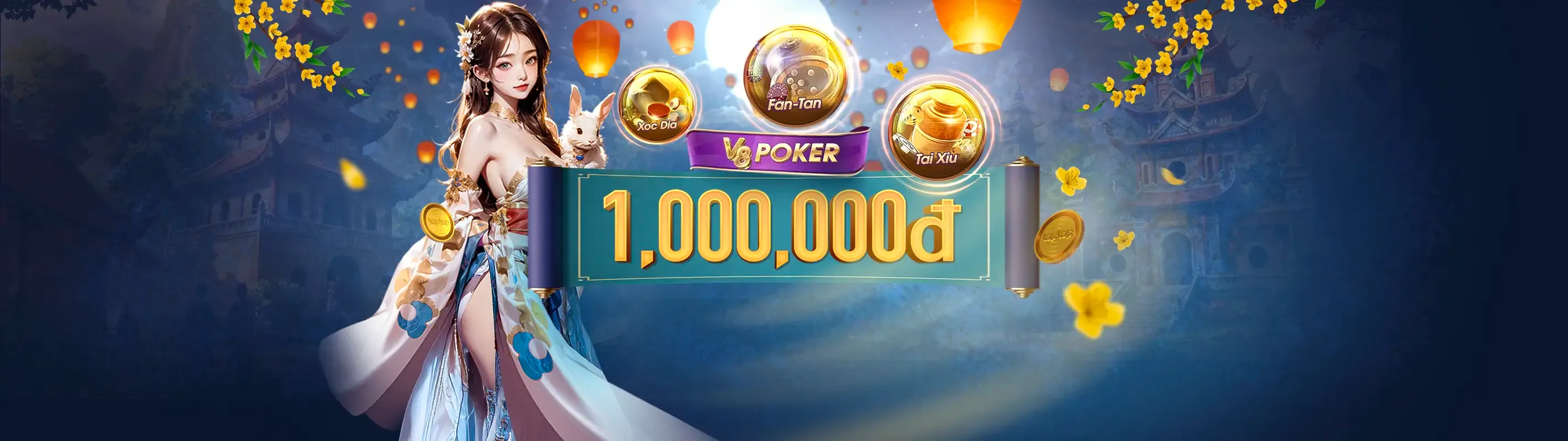 Banner khuyến mãi gobet 2026 với tiền vàng và ưu đãi hấp dẫn